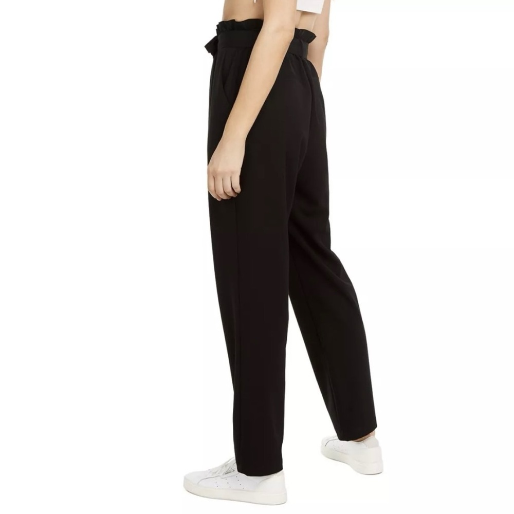 Danielle Bernstein For Macy’s “WeWoreWhat” Paperbag Waist Black Pants XL NWT - Picture 4 of 8